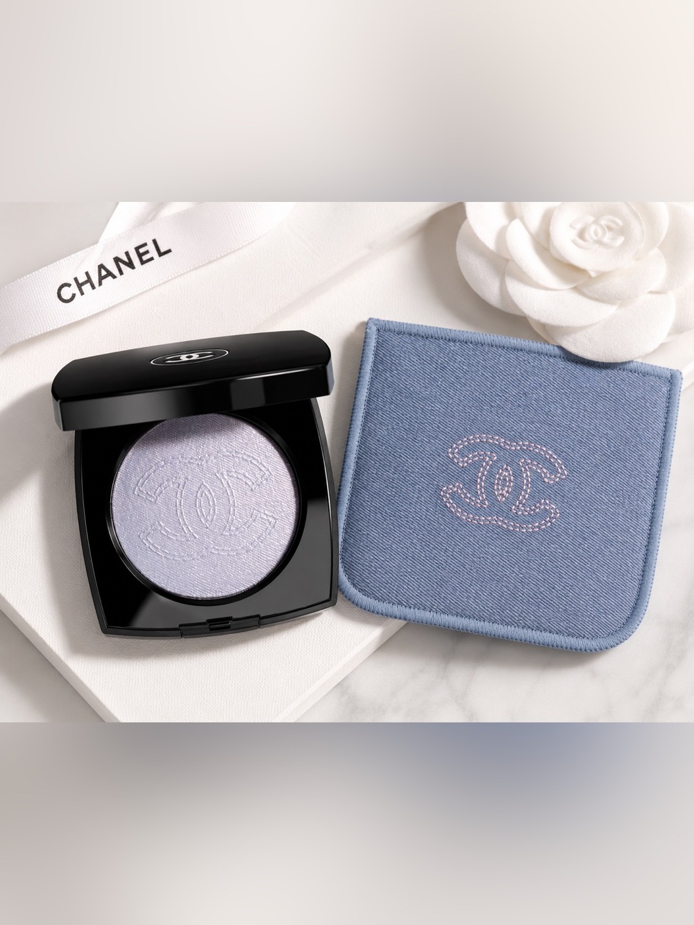 Chanel Coco Denim Illuminating Powder Exclusive 151.578 Limited Edition